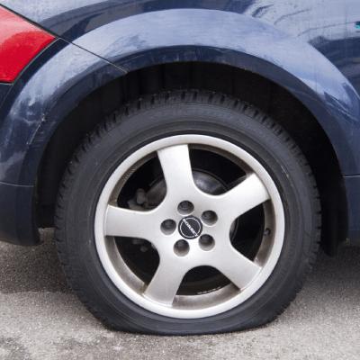 FLAT TIRE CHANGE